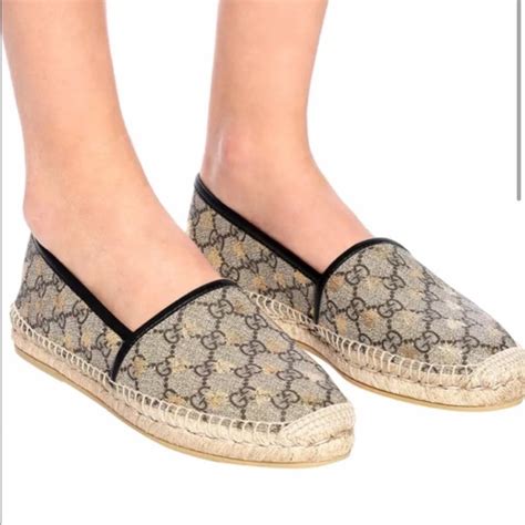 buy gucci espadrilles|gucci logo espadrille flat.